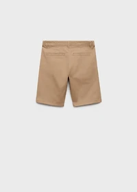 Cotton chino style Bermuda shorts