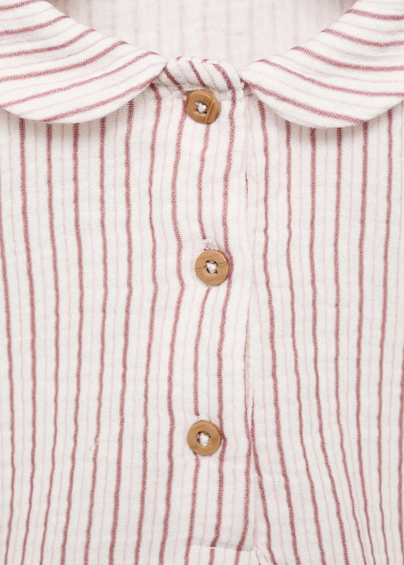Striped cotton shirt