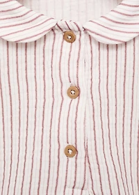 Striped cotton shirt