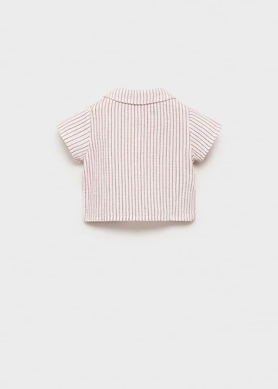 Striped cotton shirt