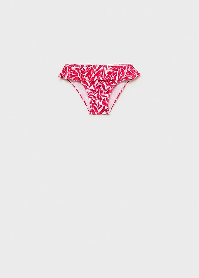 Bikini bottoms with ruffles