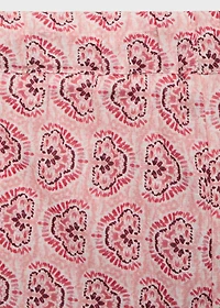 Printed cotton pants