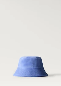 Towel-effect bucket hat