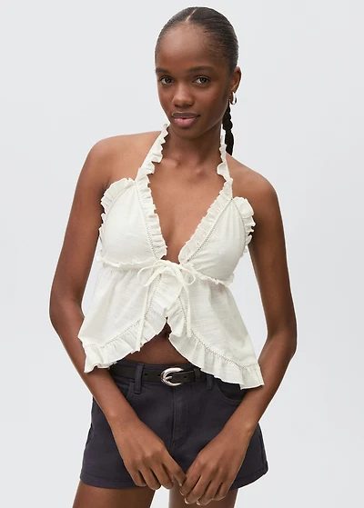 Top with bow closure