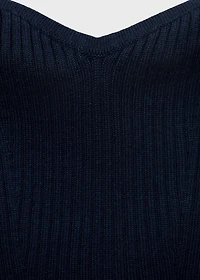 Strapless knitted top