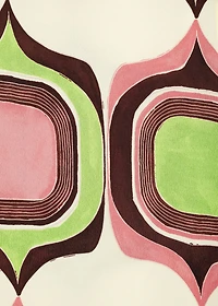 Geometric print pants