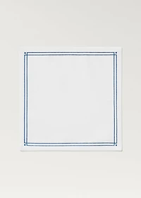 Printed cotton napkins