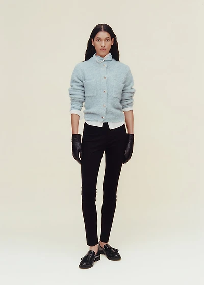 Mid-rise skinny leggings