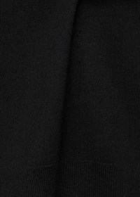 Wool-blend round-neck sweater