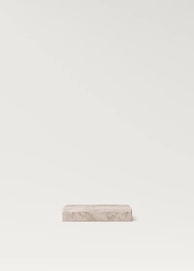 Marble soap dish