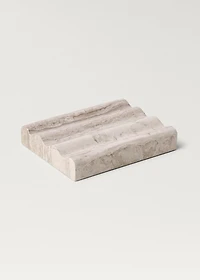 Marble soap dish