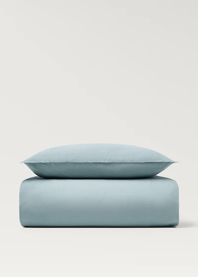 Children’s washed cotton double-stitched duvet cover for 90 cm bed