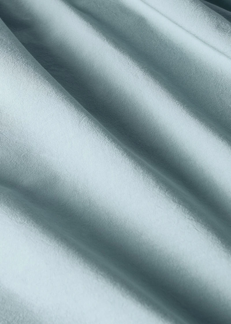 Children’s washed cotton double-stitched duvet cover for 90 cm bed