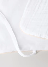Portable chiffon baby changing mat