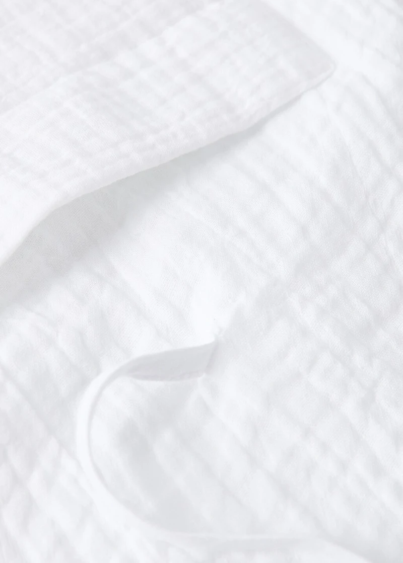 Portable chiffon baby changing mat