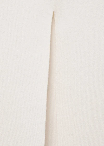 Fine knit midi skirt