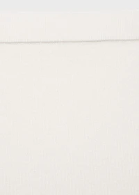 Fine knit midi skirt