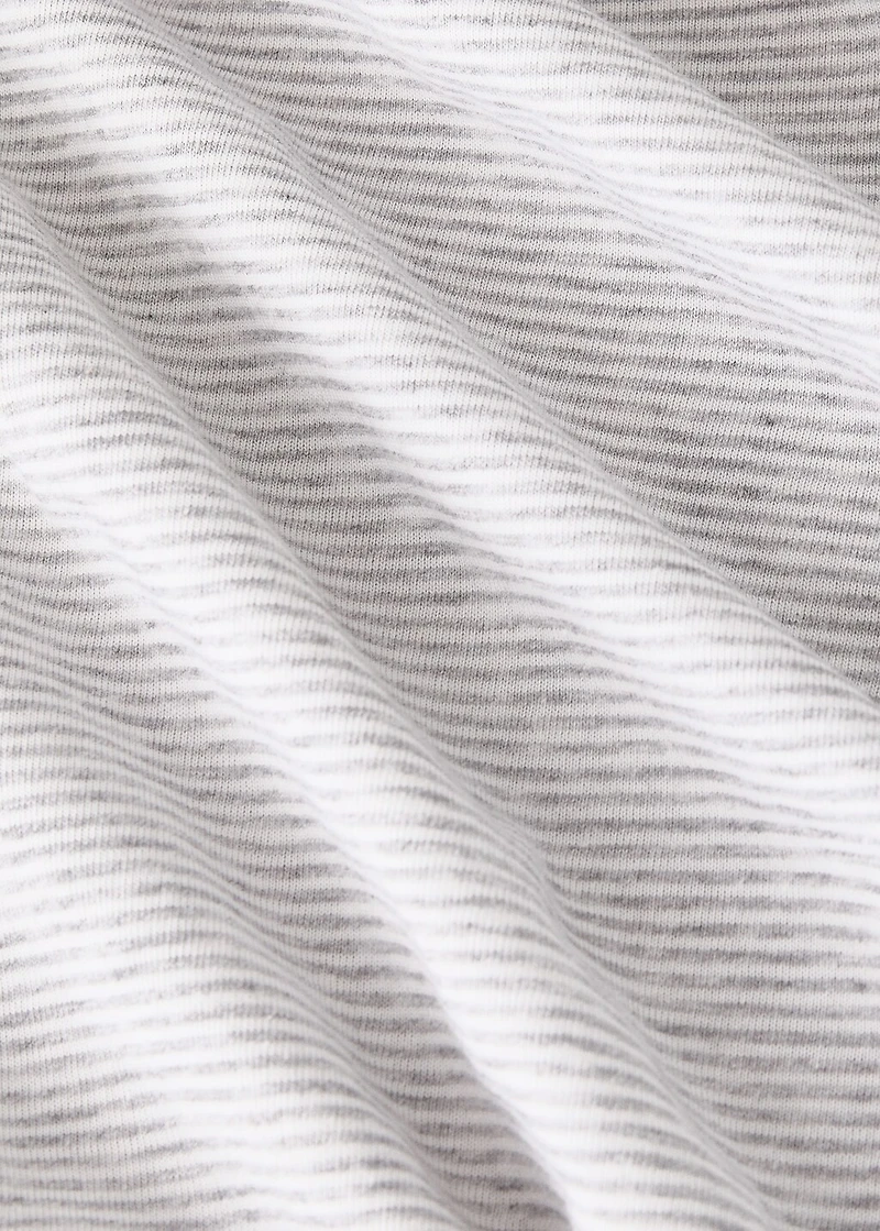 Cotton striped children’s duvet cover for 90cm bed