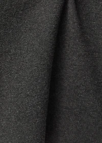 Wool-blend polo-neck sweater