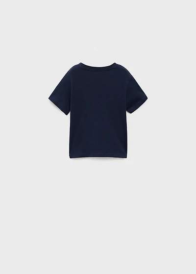 Pocket cotton T-shirt