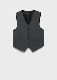 Vest with adjustable belt