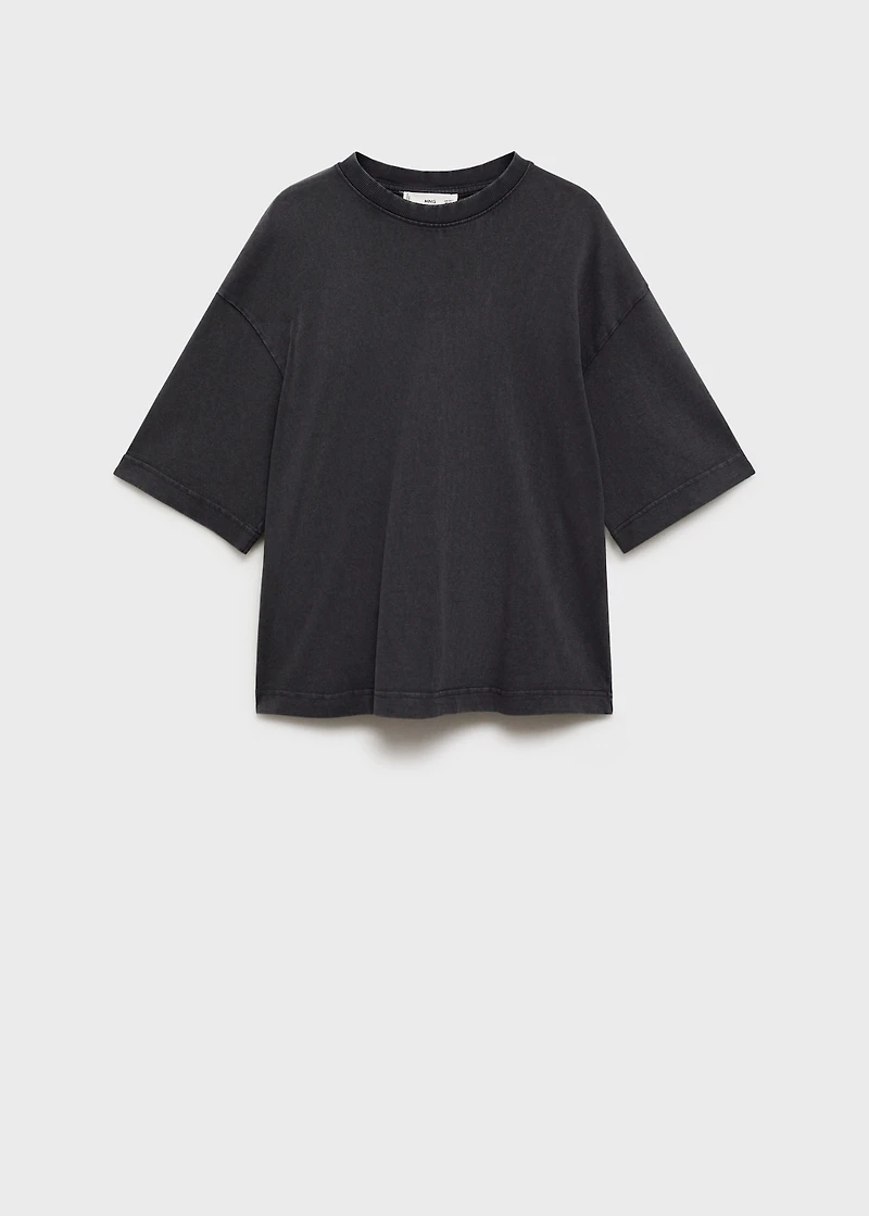 Oversized cotton t-shirt