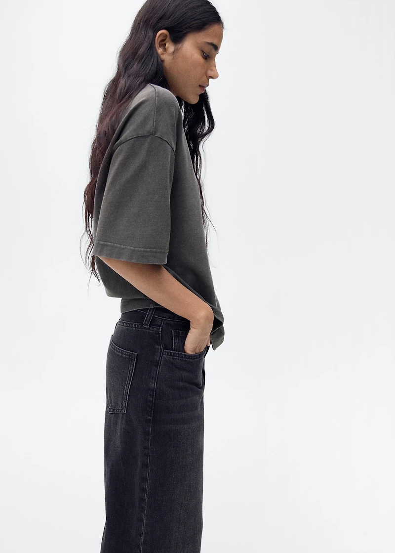 Oversized cotton t-shirt