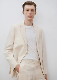 Amalfi 100% linen slim-fit suit blazer