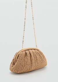 Natural fibre handbag