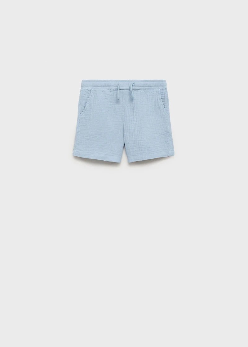 Cotton Bermuda shorts