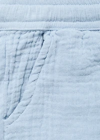 Cotton Bermuda shorts