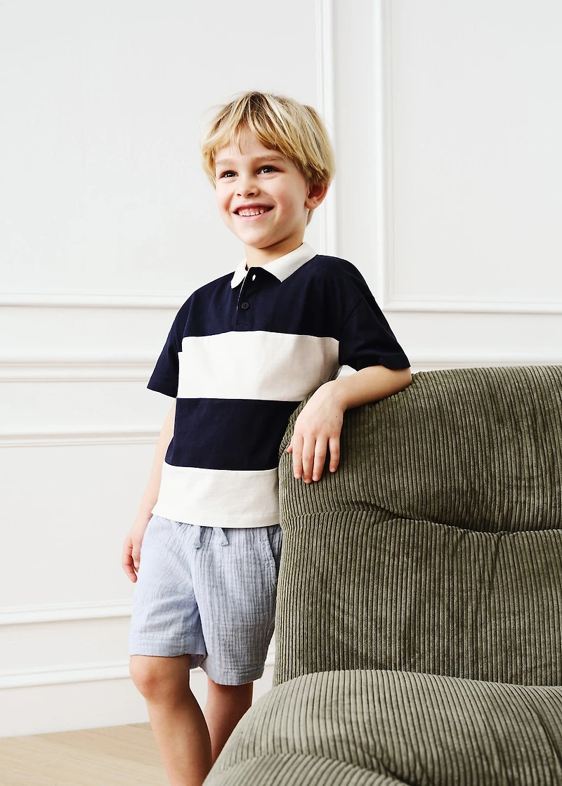 Cotton Bermuda shorts