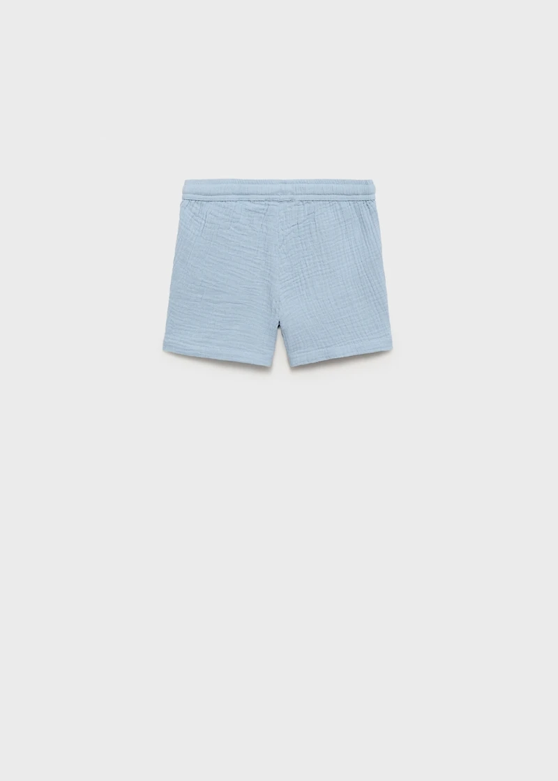 Cotton Bermuda shorts