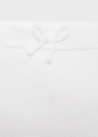 Cotton knitted shorts