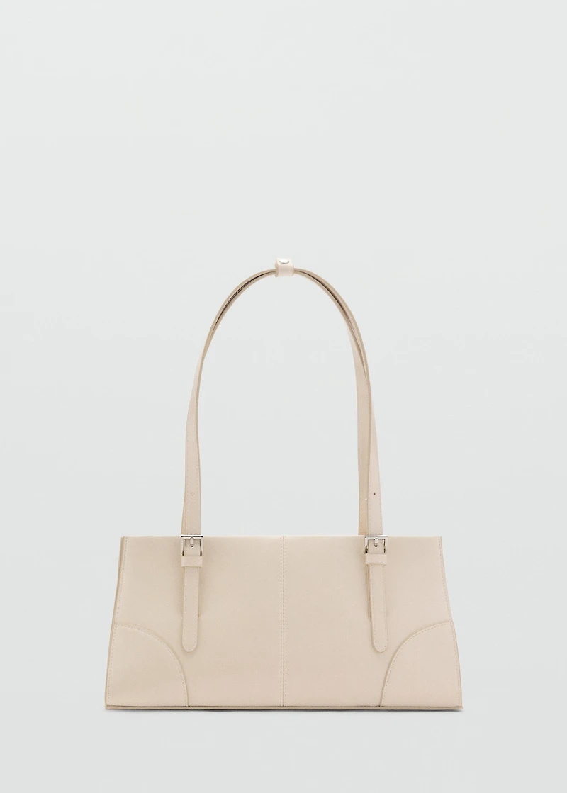 Shoulder bag with buckles