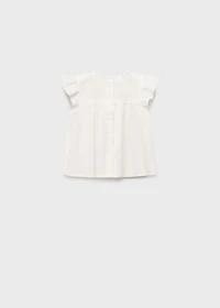 Embroidered details blouse