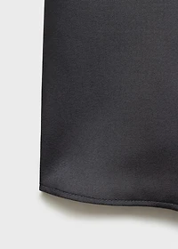 Satin top with straps