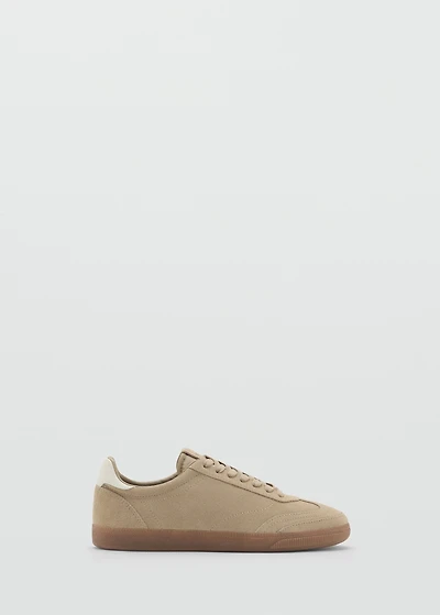 Suede sneakers