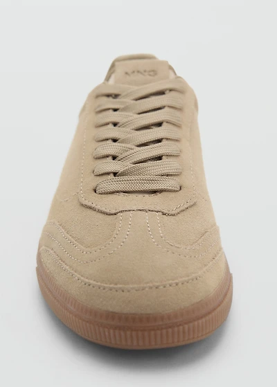 Suede sneakers