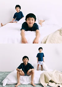 Striped short pyjamas