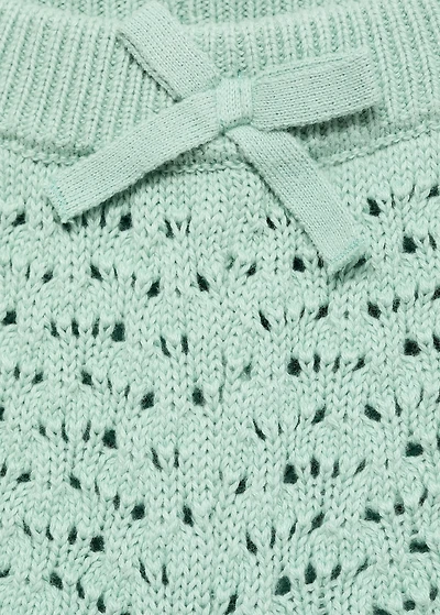 Crochet knitted shorts