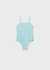 Floral print swimsuit