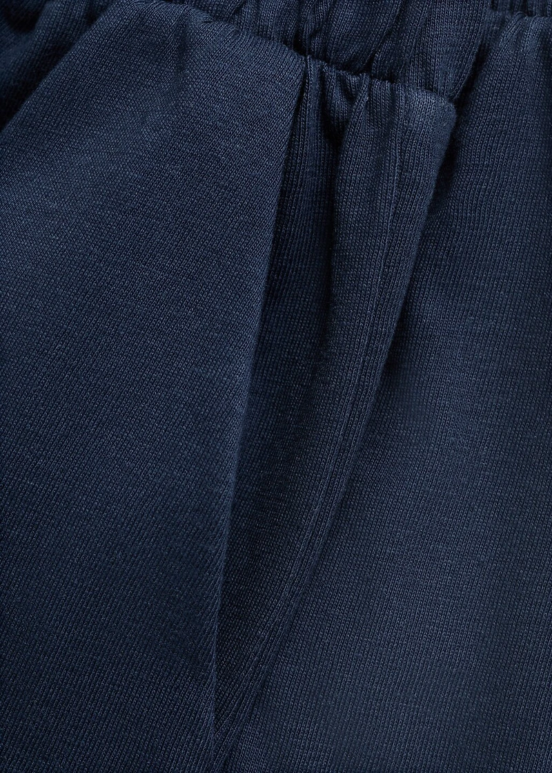 Shorts with embroidered detail