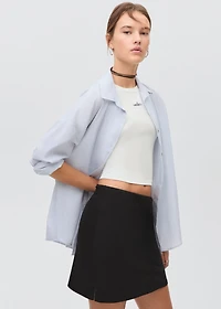 Knitted skirt and pants