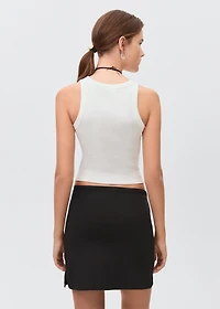 Knitted skirt and pants