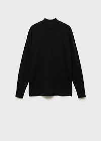 Perkins neck knitted sweater