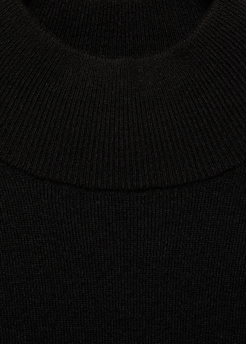 Perkins neck knitted sweater
