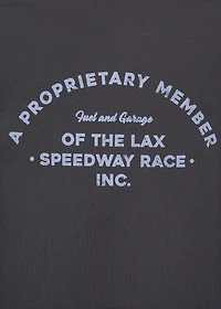 Printed cotton-blend t-shirt