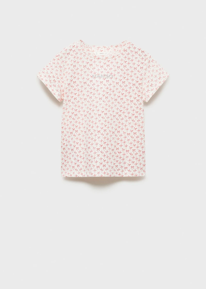 Printed logo T-shirt