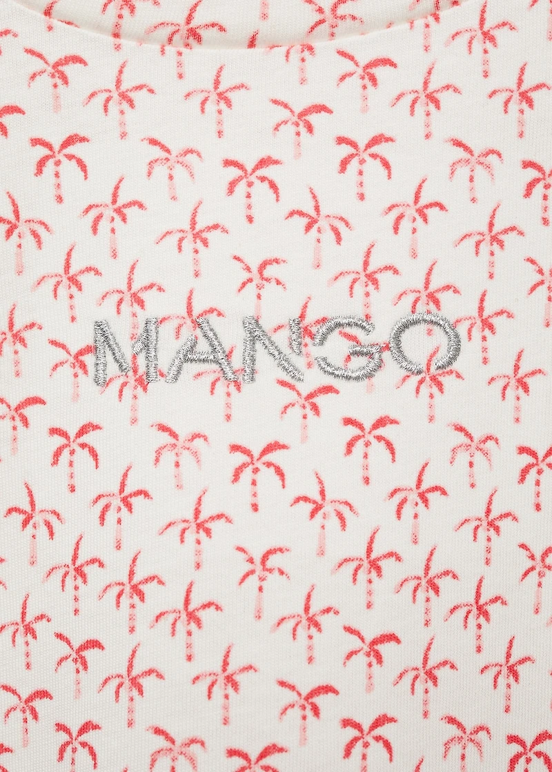 Printed logo T-shirt